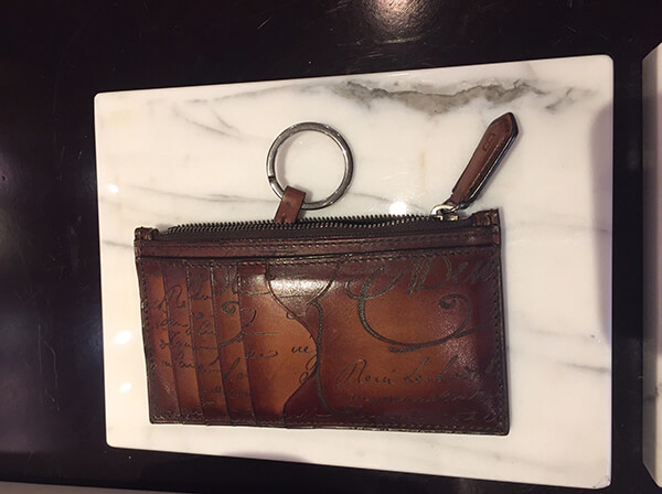 2018新作限定【ベルルッティスーパーコピー】Koa Maxi Leather Zipped Card Holder